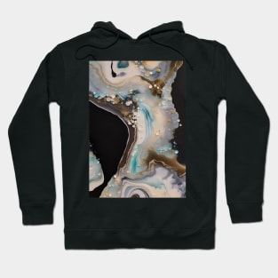 Abstract gem stones Hoodie